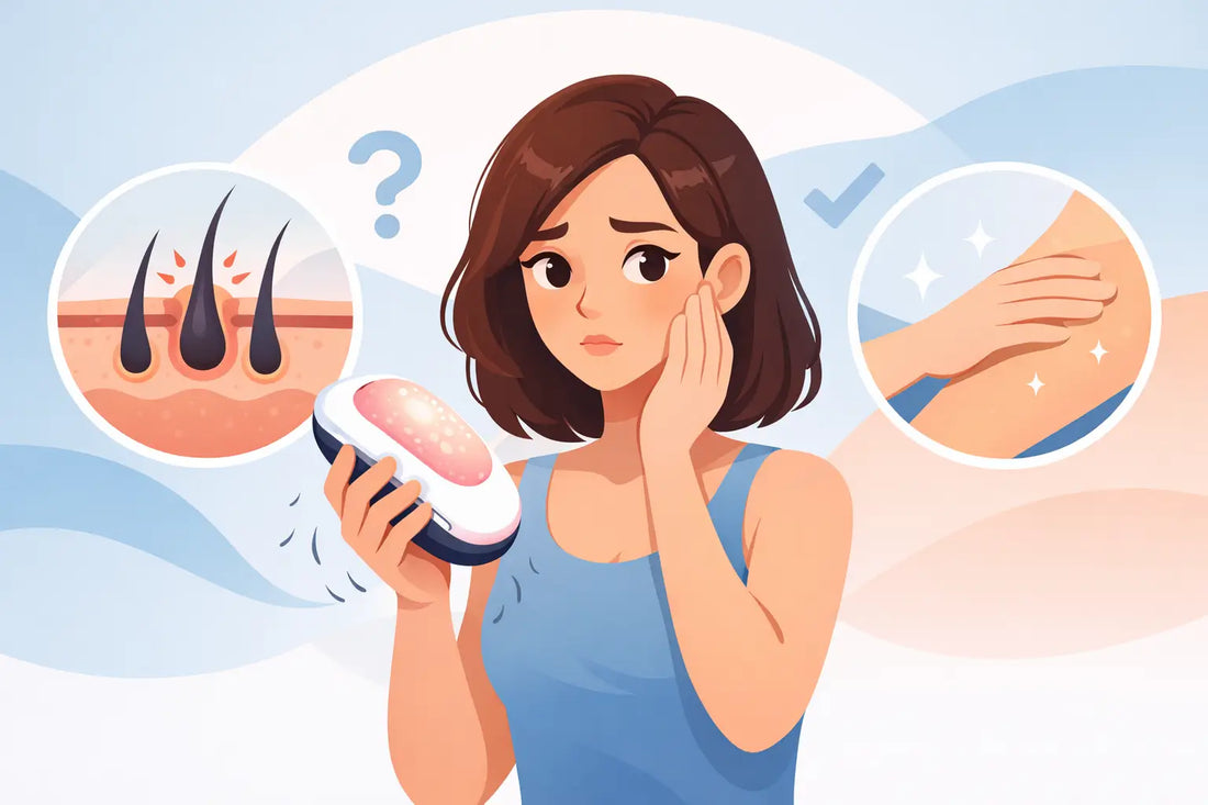 Does a Hair Eraser Hurt? The Real Answer